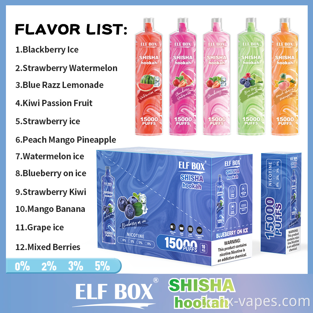 Elf Box Shisha 15000